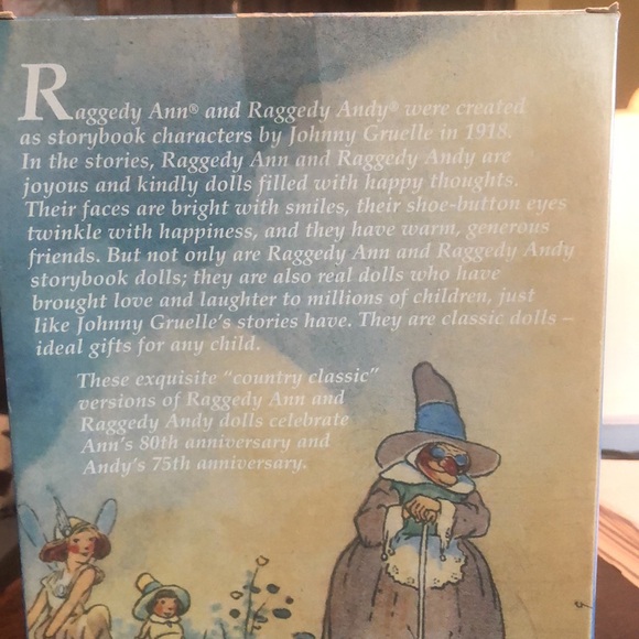 RAGGEDY ANN & ANDY 80th anniversary - Picture 6 of 7